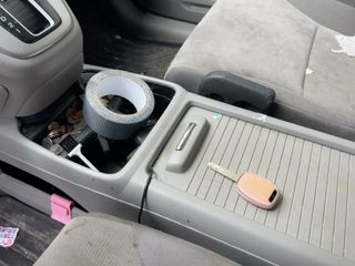 2013 Honda CR-V LX - Interior Steering Wheel With Keys Image